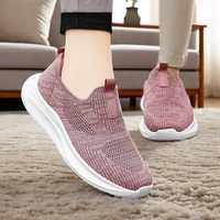 Nouvelle collection printemps : Chaussures de marche confortables, légères et respirantes à empeigne en maille pour femmes d'âge moyen, seniors, mamans et couples – Idéales pour l'automne