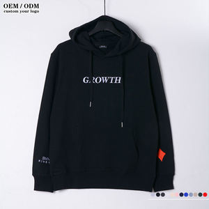 Léger 280 GSM Hoodies Confortable Coton Unisexe Sweats Casual Wear Prix Usine En Gros Logo Personnalisé Vêtements - Product Image 6