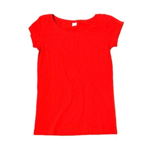 เสื้อยืดยาวลำลองสำหรับผู้หญิงเสื้อยืดสีพื้นทรงหลวมแขนสั้นขนาดพลัสไซส์ - Product Image 1