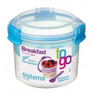 Klickbox 'Breakfast to Go' System <b>Pack</b> of 6 <b>Lunch</b> <b>Boxes</b> - Product Image 3