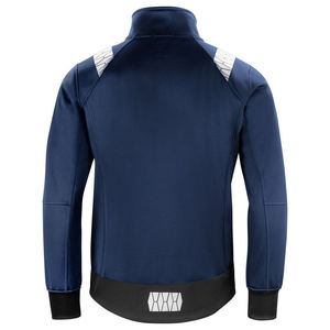 แจ็กเก็ตซอฟต์เชลล์สองโทนของผู้ชาย OEM เสื้อแจ็กเก็ตซอฟต์เชลล์กันน้ำกันลมดีไซน์แบบกำหนดเอง - Product Image 4