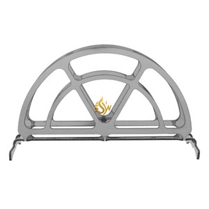 Porte-serviettes en acier inoxydable forme ronde dernière arrivée comptoir table mariage concepteur fantaisie porte-serviettes et présentoir - Product Image 2