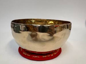 Bol chantant tibétain fait à la main pour la méditation Yoga guérison thérapie sonore profonde 7 pouces SJU104 - Product Image 3