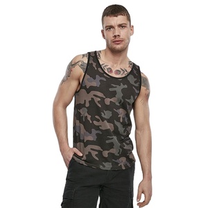 Chaleco para Hombre Personalizado al por Mayor, Camuflaje, Sublimación, Estilo Vintage, Deportivo, a la Moda, con Alto Contenido de Elastano, Camiseta sin Mangas Personalizada para Gimnasio - Product Image 1