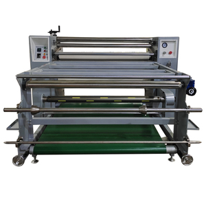 Pressa a Caldo con Rullo Riscaldato a Olio 120cm 44in Calandra a Tamburo <span class=keywords><strong>Sublimatico</strong></span> per Tessuti - Product Image 1