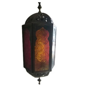 Linterna de estilo marroquí envejecido de alta calidad, diseño de Metal hecho a mano para decoración del hogar para la temporada navideña, precio bajo - Product Image 1