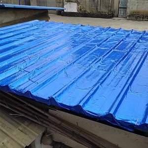 Rollo de techo autoadhesivo impermeable azul, <span class=keywords><strong>sellador</strong></span> de goma de <span class=keywords><strong>butilo</strong></span> de aluminio para techos de Metal, resistente al agua moderno Industrial - Product Image 1