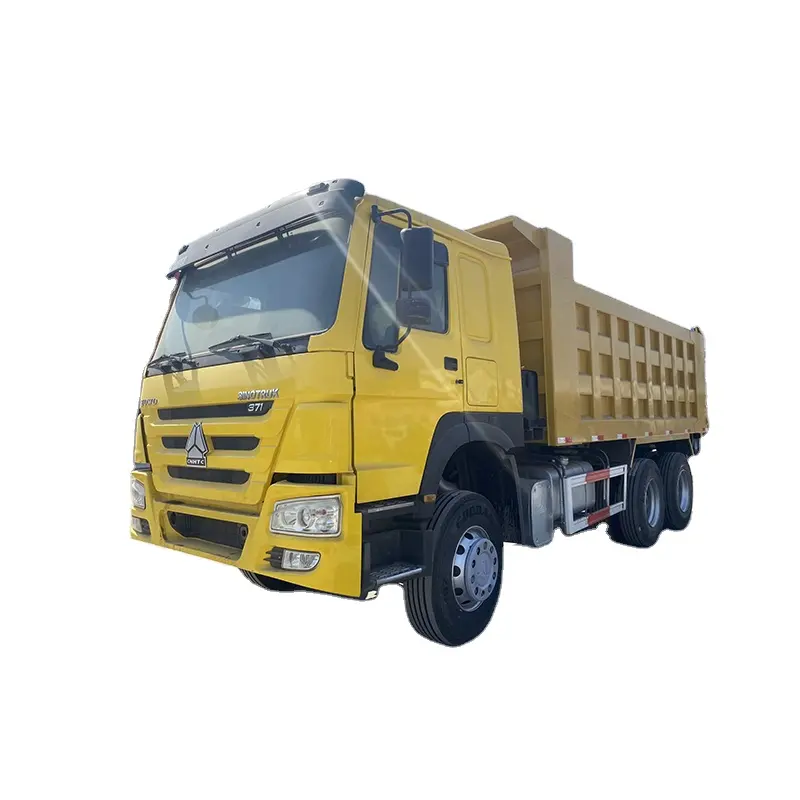 Đáng tin cậy Nhà cung cấp khác nhau sinotruck sử dụng HOWO Dump Truck 6x4 tại Trung Quốc 371 HP 375 sử dụng xe tải Dumper để bán