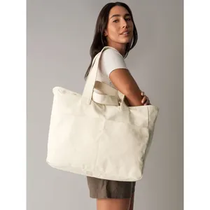 Bolsa de Mano Personalizable con Doble Asa y Bolsillo para Mercancía y Promociones - Product Image 2