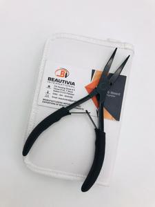 Vente en gros de pinces professionnelles noires avec logo personnalisé en acier inoxydable chirurgical pour usage commercial - Product Image 5