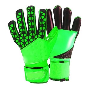 New Professional Adult Goalkeeper Gloves Full Finger Waterproof Adjustable Wrist <b>Strap</b> Breathable Thick Latex Smooth Gloves - Product Image 3