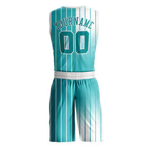 Uniformes de baloncesto sublimados personalizados para adultos de talla grande sin mangas de ajuste suelto con diseño reversible pantalones cortos transpirables equipos - Product Image 3