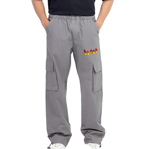 Pantalons de jogging baggy pour hommes personnalisés avec lavage à l'acide, pantalons de survêtement baggy pour hommes, pantalons de survêtement évasés personnalisés - Product Image 1