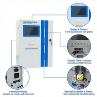 Chemins Online Total Phosphorus Analyzer TP Monitor High Accuracy Ammonium Molybdate Spectrophotometry Sewage Treatment 1 Year