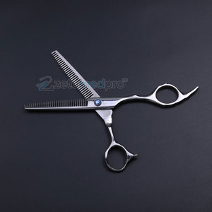 Ciseaux à effiler doubles en acier inoxydable, outil de coiffeur pour un coiffage lisse, ciseaux à effiler doubles de haute précision - Product Image 3