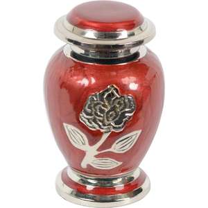 Urne de crémation en métal en forme de dôme Urnes en fonte d'aluminium faites à la main Cendres humaines Souvenir Fournitures funéraires Urnes décoratives à vendre - Product Image 6