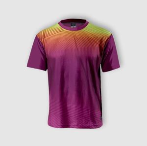 Jersey deportivo de manga corta para hombre, Jersey de cuello redondo de alta calidad con diseño de logotipo personalizado, precio al por mayor - Product Image 5