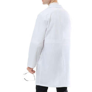 Batas de laboratorio de ropa de trabajo hospitalaria para médicos y enfermeras Bata de laboratorio médico con bolsillos para hombres - Product Image 3