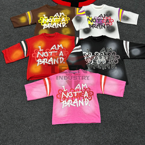 เสื้อยืดผู้ชายน้ำหนักเบา2205ออกแบบได้ตามที่ต้องการเสื้อยืดผู้ชายออกแบบโลโก้ได้ตามต้องการ - Product Image 5