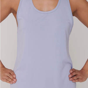 เสื้อครอปออกกำลังกายผ้าฝ้ายออร์แกนิคสำหรับผู้หญิง คุณภาพสูง สวมใส่สบาย แขนสั้น คอกลม ทรงหลวม เหมาะสำหรับออกกำลังกายในฤดูร้อน น้ำหนัก 200 กรัม - Product Image 3