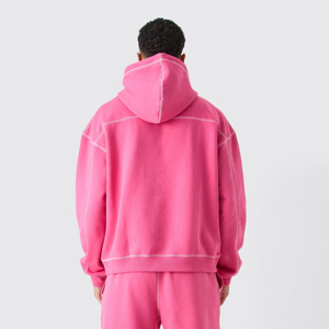 Sweat à capuche pour hommes de haute qualité respirant Street wear pull vente en gros sweats à capuche personnalisés broderie Logo sweats à capuche hommes vierges - Product Image 2