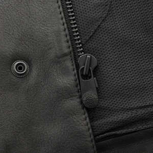 Chaleco de Cuero Genuino de Moda para Hombre al por Mayor – Uso Invernal, Color y Logotipo Personalizables, el Mejor Diseño - Product Image 5