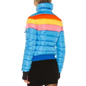 <b>Ladies</b> Wholesale <b>Waterproof</b> Eco-Friendly <b>Winter</b> Shiny Custom Puffer Women's Best Quilted <b>Coat</b> - Product Image 4