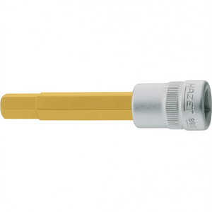 Hazet 3/8'' Inch Hexagonal Short Screwdriver <b>Socket</b> with Knurling Square Product Category <b>Socket</b> - Product Image 2