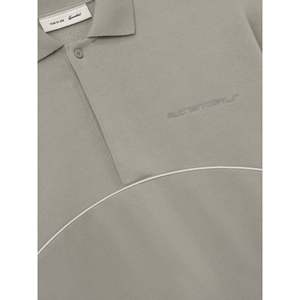 Active Trace Modern pour Sweat-shirt Polo à Manches 3/4 Anti-plis Anti-rétrécissement Broderie 3D Appliqué Patchwork Sérigraphié - Product Image 6