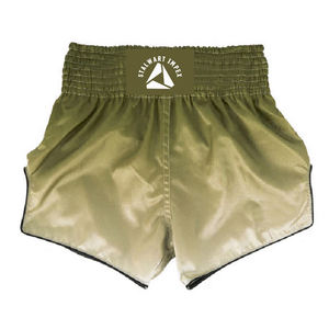 Pantalones cortos de entrenamiento deportivo y competición MMA Kickboxing Fitness Athletic Short Muay Thai Boxing lavado con función elástica - Product Image 1