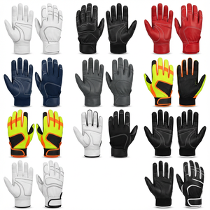 Gants de baseball en cuir souple légers et confortables pour l'entraînement et la compétition, fabrication OEM directe, vente en gros, logo personnalisé - Product Image 5