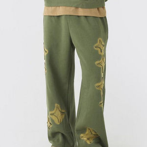 Survêtements personnalisés en coton imprimé intégral, coupe ajustée, effet usé, ensemble en molleton épais pour l'hiver, unisexe, respirant, couleurs et tailles personnalisées - Product Image 5