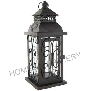 Luxury New Year Christmas Wedding Decorative Stainless Steel Iron Candle Holder <b>Lantern</b> <b>Lamps</b> Home Decoration Centerpieces Box - Product Image 1