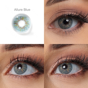 Nouveaux contacts colorés 2024 lentilles bleues douces populaires lentilles pour les <span class=keywords><strong>yeux</strong></span> naturelles lentilles de Contact de couleur en gros annuelles - Product Image 5