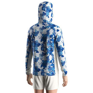 Logo personnalisé Upf 50 Ensemble de chemise à capuche à séchage rapide pour la pêche à manches longues Protection imprimée respirante avec capuche confortable - Product Image 6