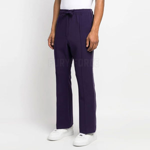 Pantalon de jogging évasé pour homme, décontracté et tendance, coupe ajustée, taille haute, en coton léger, séchage rapide, respirant, taille élastique, confortable - Product Image 4