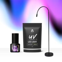 Pegamento para Pestañas de Larga Duración Sin Látex, Resistente a los Rayos UV, para Uso con Luz LED UV, de Fabricante por Contrato