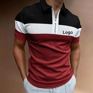 Polo de Golf de algodón con sublimación deportiva de secado rápido personalizado de manga corta de último diseño 2025 - Product Image 3