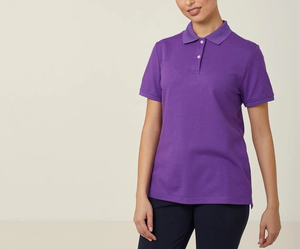Chemises polo à manches courtes pour femmes, personnalisation en gros, boutons confortables, chemises polo de golf pour femmes, chemise pour femmes - Product Image 2