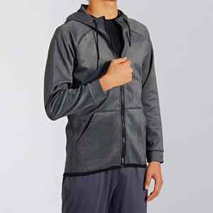 Sudadera con Capucha Unisex para Entrenamiento, Running y Deportes, Otoño Invierno, Secado Rápido, Transpirable, Ropa Deportiva 100% Poliéster para Hombre - Product Image 4