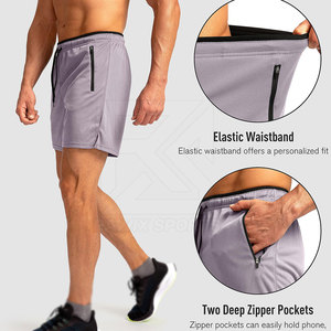 กางเกงขาสั้นระบายอากาศสำหรับผู้ชายกางเกงขาสั้นลำลองดีไซน์ล่าสุดสำหรับผู้ชาย - Product Image 3