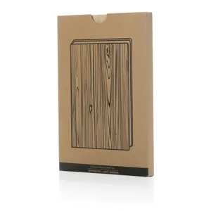 Taccuino Promozionale A5 con Stampa Legno Kavana, Sostenibile ed Ecologico per Merchandising - Product Image 6