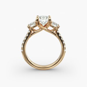 Anillo de diamante cultivado en laboratorio de plata 925 personalizado, joyería fina asequible para mujeres, anillo de compromiso y promesa sin conflictos, regalo para ella - Product Image 5