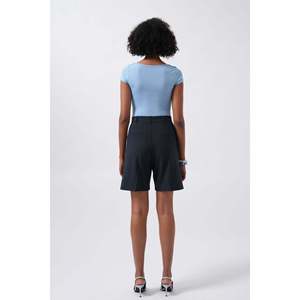 Blusa con Detalle de Ventana y Escote Mini - Bebe Mavi - Bebe Mavi - Product Image 6