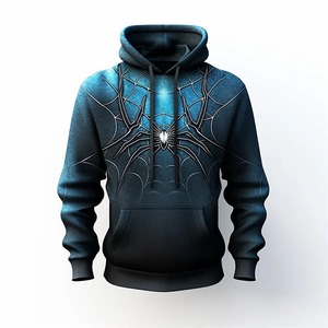 MINISO boy felpe <span class=keywords><strong>con</strong></span> <span class=keywords><strong>cappuccio</strong></span> uomo <span class=keywords><strong>Spiderman</strong></span> stampa 3D nuovo Pullover Marvel felpe uomo oversize abbigliamento uomo - Product Image 5