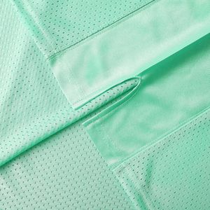 Mens <b>Mint</b> <b>Green</b> Football Jersey Short Plain Breathable Mesh Anti-bacterial Quick Dry Custom Team Uniform Training Workout - Product Image 5