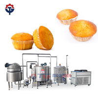 Machine automatique de production de gâteaux avec découpe de précision