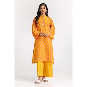 ชุดลำลองพิมพ์ลายบล็อก IPS-24-108 ผลิตจากโพลีวิสโคส สำหรับฤดูใบไม้ผลิ/ฤดูร้อน - Product Image 3