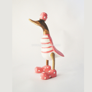 Figurine de canard en bambou artisanat décoratif d'anniversaire de remise de diplôme de mariage écologique pour la décoration intérieure et les cadeaux - Product Image 5