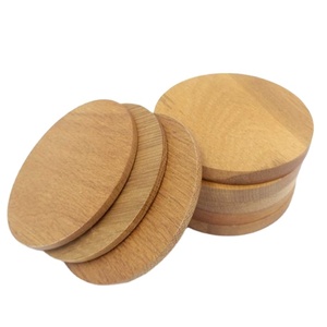 แผ่นรองแก้วไม้รองแก้วไม้รองแก้วบนโต๊ะอาหาร - Product Image 1